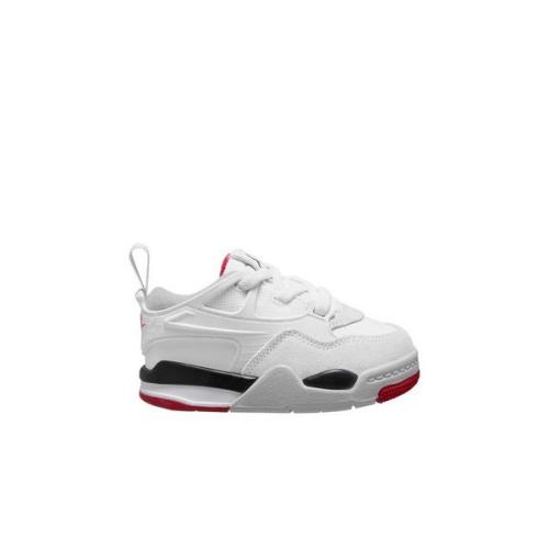 Jordan 4 RM Toddler Boys' "White/Varsity Red/Black/Neutral Grey" Shoe
