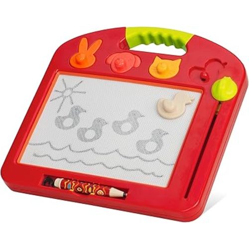B. – Magnetic Drawing Board – 4 Animal Stamps – Portable Sketcher – Creative Toys For Toddlers, Kids – 18 Months + – Toulouse-LapTrec