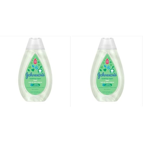 Johnson's Baby Soothing Vapor Bath with Calming Aromas to Relax Babies, Gentle No More Tears Formula, Soothes & Comforts Baby, Hypoallergenic, No Added Parabens, Sulfates & Dyes, 13.6 fl. oz