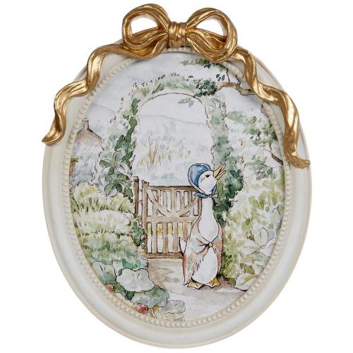 Mother Goose Oval Wood Wall Decor