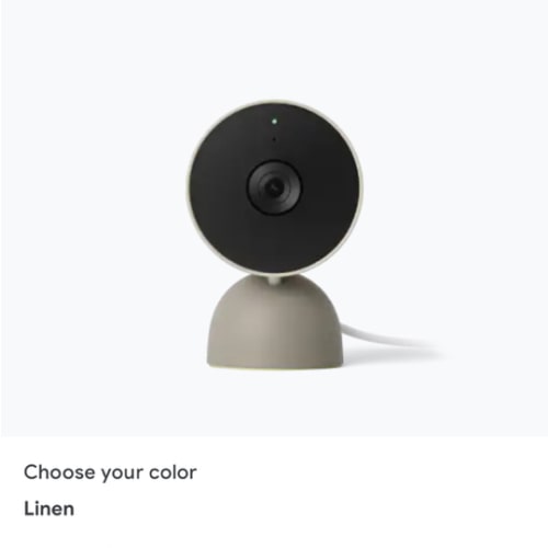 Buy Nest Cam (indoor, wired) - Google Store
