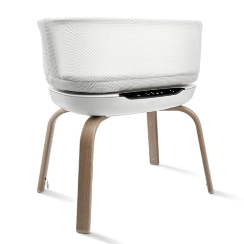 Graco SmartSense Soothing Baby Bassinet – Smart Newborn Bassinet Detects and Automatically Responds to Baby's Cries – for Newborn Babies to 6 Months