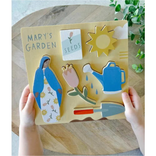 Mary's Garden Wooden Puzzle