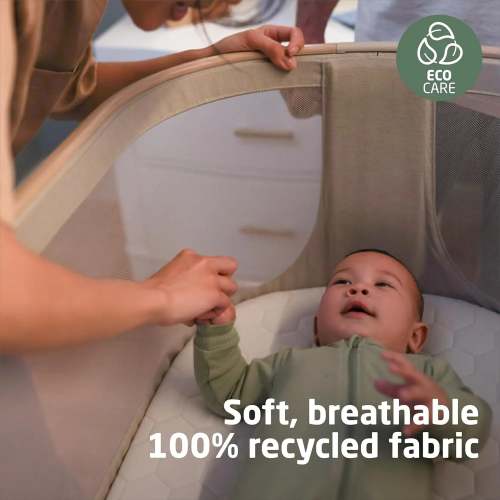 Iora Baby Bassinet & Bedside Sleeper - Classic Green