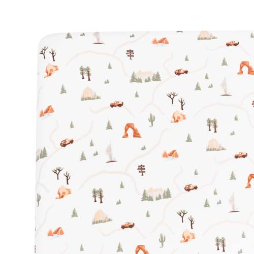 Crib Sheet in Road Trip