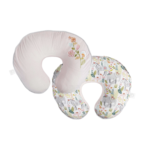 Boppy Luxury Soft Nursing Pillow - Pink Sweet Safari