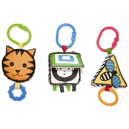 Manhattan Toy Wimmer-Ferguson Clip and Discover Shapes Travel Activity Set