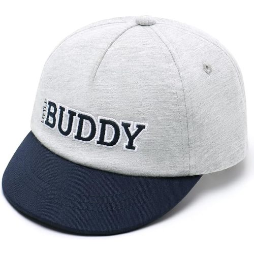 Duoyeree Toddler Baby Baseball hat Infant Baseball Cap Soft Cotton Snapback hat Boys(3-6M)