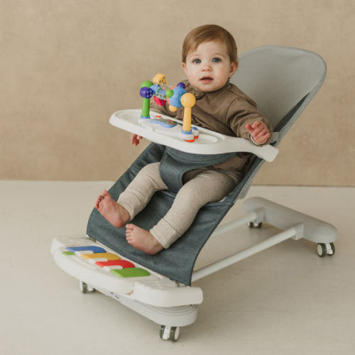 Cuddobaby 4-In-1 Baby Bouncer Fun | Blue - Cuddo Baby