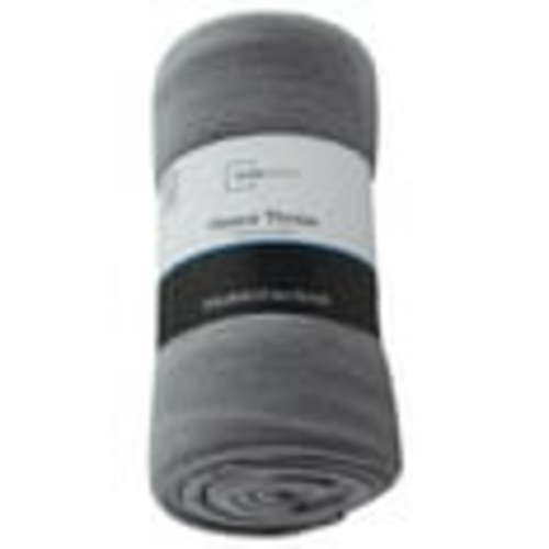 Mainstays Gray Flannel Cozy Fleece Throw Blanket, 50" x 60"