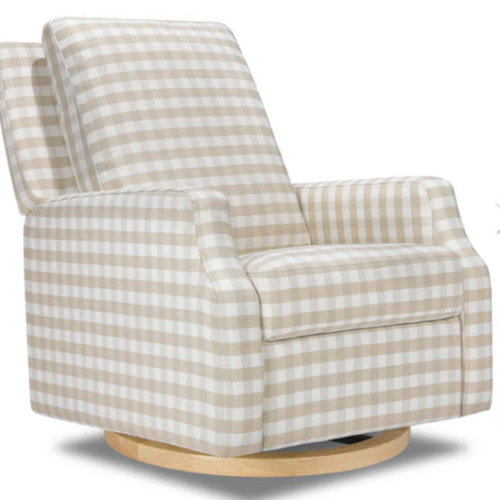 Namesake Crewe Recliner and Swivel Glider with Wood Base - 2Modern