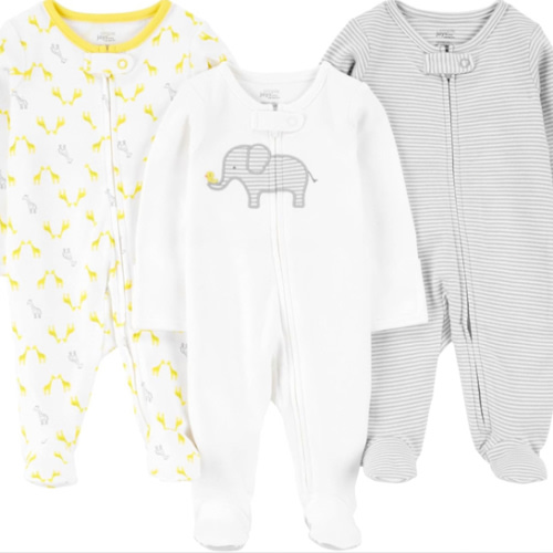 Simple Joys by Carter's Baby 3-Pack Neutral Sleep and Play