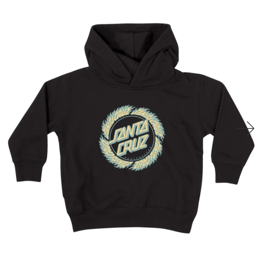 Flame Ringed Dot Kids Hoodie | Santa Cruz | Kids Apparel