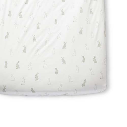 Pehr Bunny Hop Crib Sheet