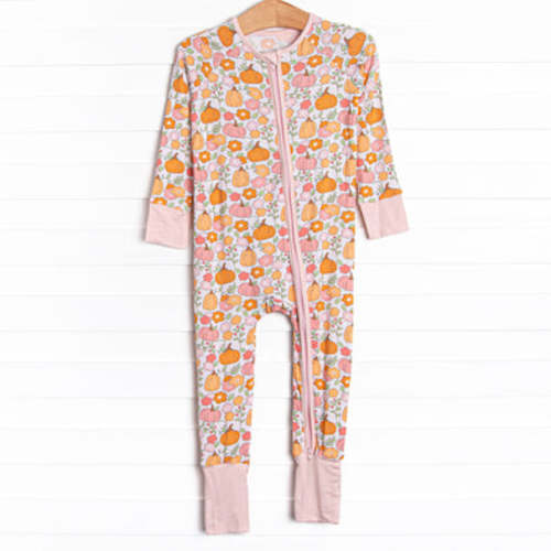 Homeland Harvest Bamboo Zippy Pajama, Pink – Stitchy Fish