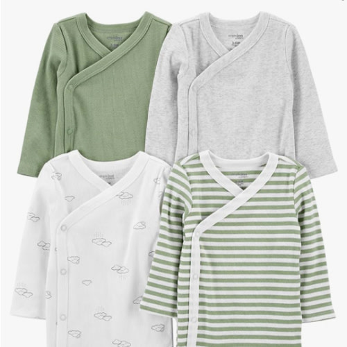 Simple Joys by Carter's unisex-baby 4-pack Side Snap Bodysuit