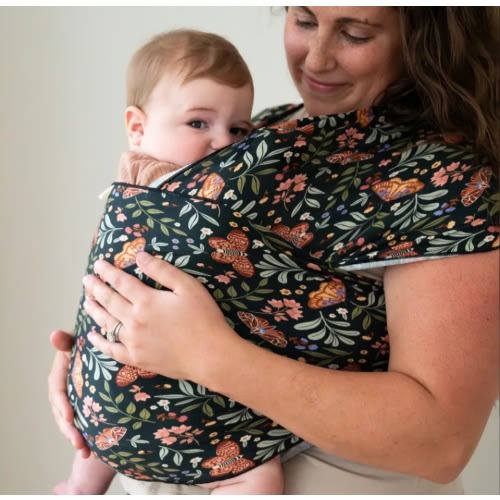 Night Garden Baby Wrap Carrier | hope&plum Baby Carriers