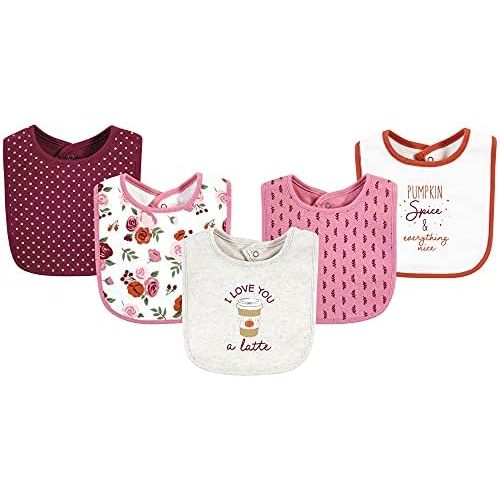 Hudson Baby Unisex BabyCotton Bibs