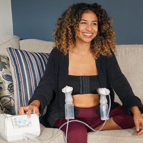 Dr. Brown's Breast Milk Collection Bottles with Storage Caps, Breast Pumps Compatible, Collect, Store, and Keep Milk Fresh, BPA Free – 4-Pack