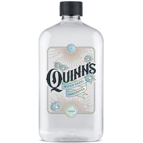 Quinn’s Alcohol Free Witch Hazel with Aloe Vera 16 Ounce (Unscented)