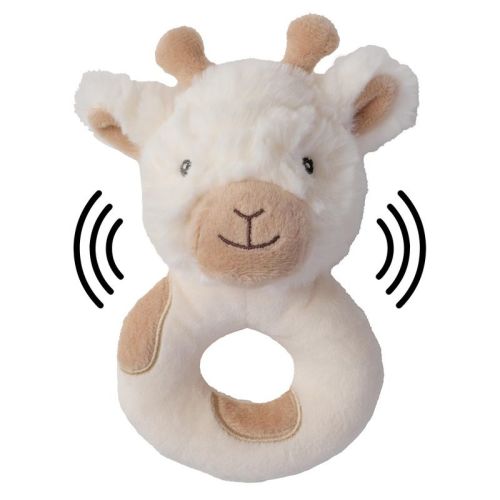 Bearington Lil' Lofty 5.5 Inch Giraffe Baby Rattle