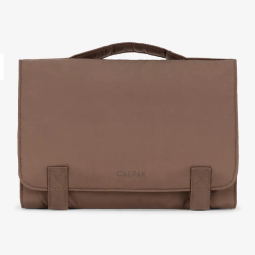 Hazelnut CALPAK Diaper Changing Pad Organizer