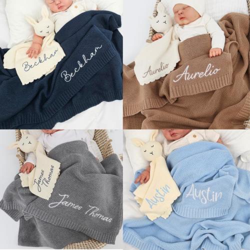 Custom Gift Set 2 pcs for Baby, Custom Blanket/Toy, Baby gift blanket, Birthday gift, Baby girl gift, Baby boy gift, Baby shower Gift set.