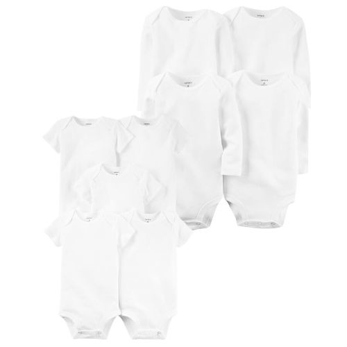 Baby 9-Pack Short Sleeve & Long Sleeve Cotton Bodysuits Set | Carter's