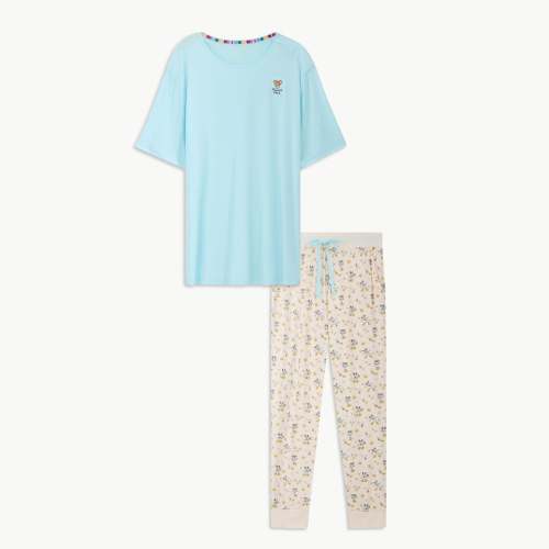 Disney | Magnetic Me Mickey Brunch Bunch men's modal short sleeve jogg