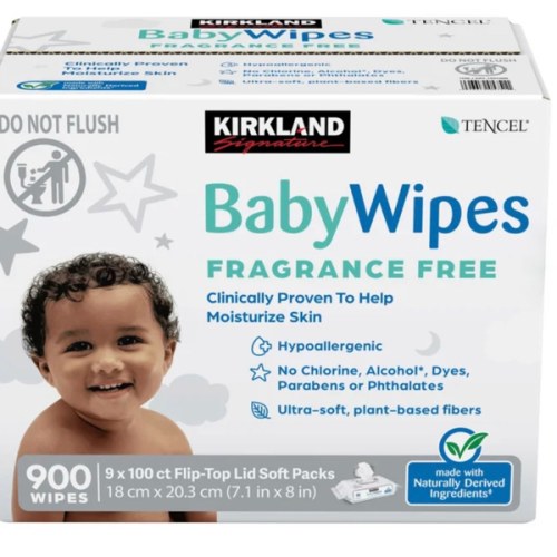 Kirkland Baby Wipes (900 ct)