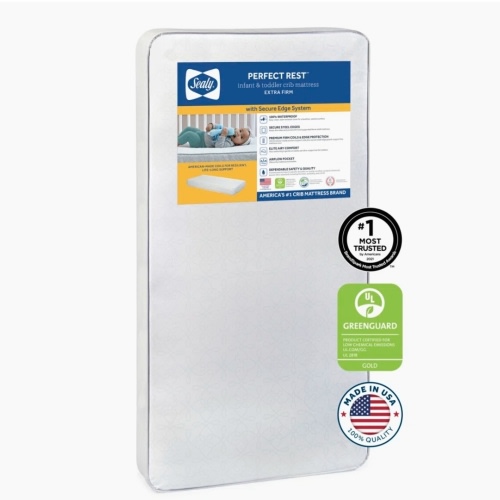 Sealy Baby Waterproof Standard Crib/Toddler Bed Mattress & Reviews | Wayfair
