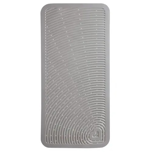 Munchkin Soft Spot Baby Bath Mat for Tub, Cushioned Bathtub Mat for Toddlers and Kids, 36"x17", Grey