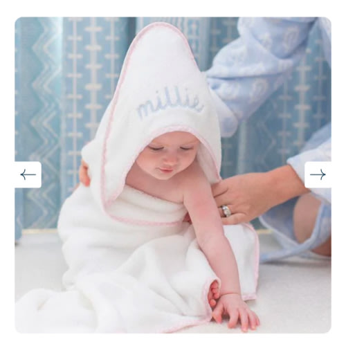 Personalized Baby Hooded Towel | Weezie Towels