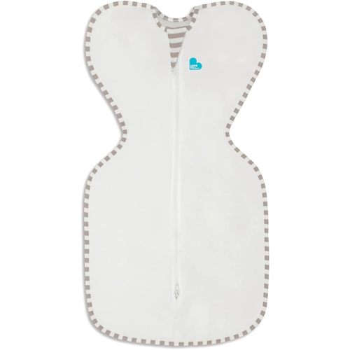Love to Dream Organic Swaddle, Baby Sleep Sack, Swaddle Up Self-Soothing Swaddles for Newborns, Get Longer Sleep, Snug Fit Helps Calm Startle Reflex, 1.0 TOG Sleep Sack, 13-18.5lbs, Cream