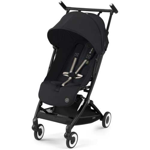 Cybex Libelle 2 Compact Stroller (with 1 Pull Harness) - Magic Black