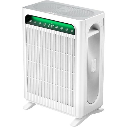 KNKA Air Purifier for Home Bedroom Large Room Up to 1,695 Ft², HEPA Air Cleaner with Washable Pre-Filter, AHAM VERIFIDE, AQI Display, ECO Mode, Pet Mode for Pets, Dust, Pollen, APH4000