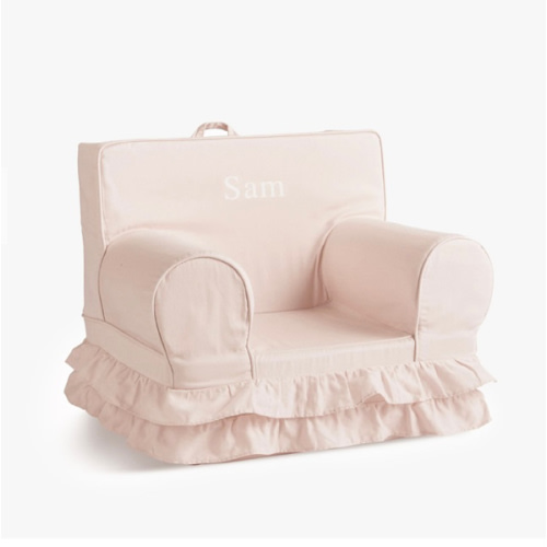 Anywhere Chair®, Dusty Blush Ruffle