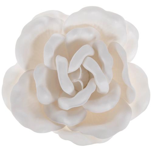 White Flowers Adhesive Wall Art