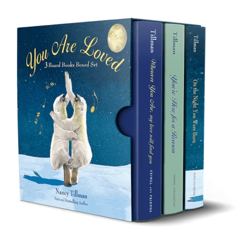 You Are Loved: Nancy Tillman 3 Board Books Boxed Set: On The Night You Were Born, You're Here For A Reason, And Wherever You Are My Love Will Find You Book By Nancy Tillman, (Boxed Set) | Indigo