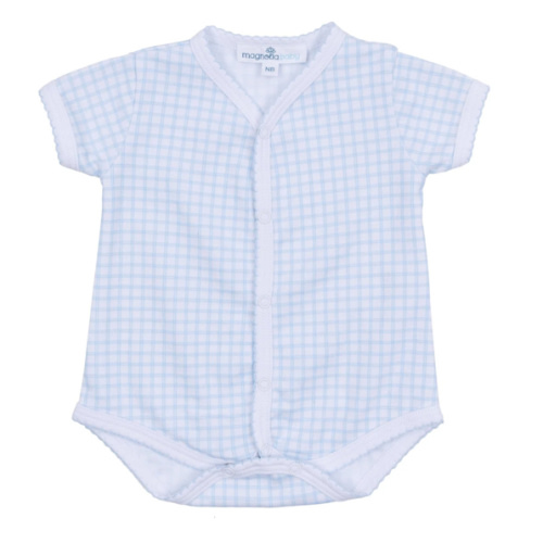 Peek-A-Boo Wishes Bodysuit - Light Blue