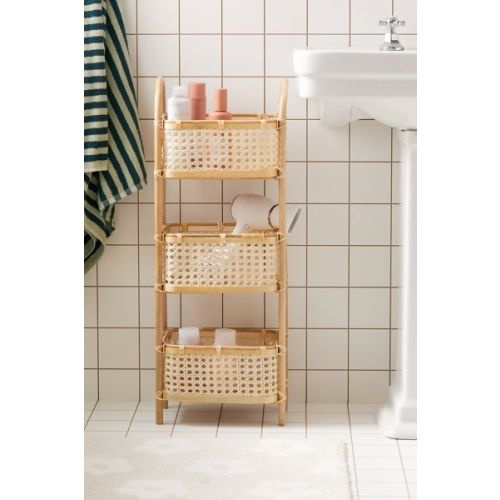 Cane 3-Tier Shelf
