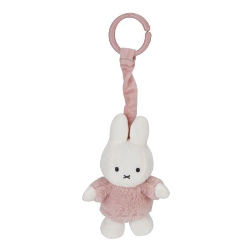 Miffy Fluffy Hanging Toy Pink