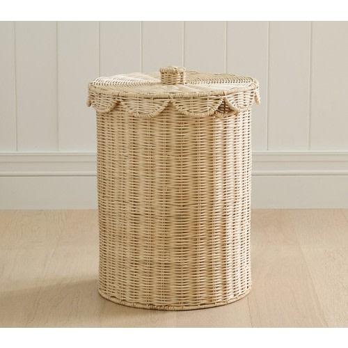 Palmer Scalloped Hamper