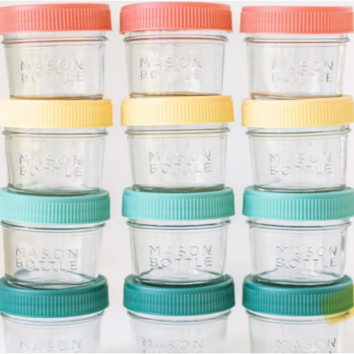 Breastmilk Storage Jar Set – Mason Bottle