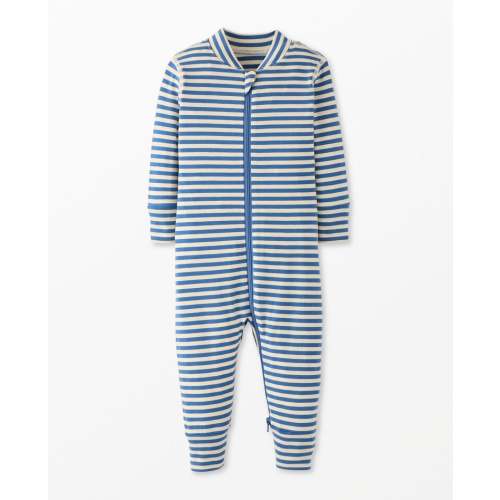 Baby Striped 2-Way Zip Sleeper in HannaSoft™ | Hanna Andersson