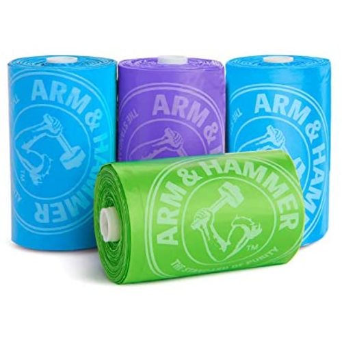 Munchkin Arm & Hammer Diaper Bag Refills, 4 Pack, 48 Bags