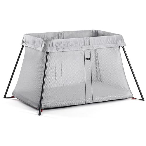 BabyBjörn Travel Crib Light, Silver, One Size