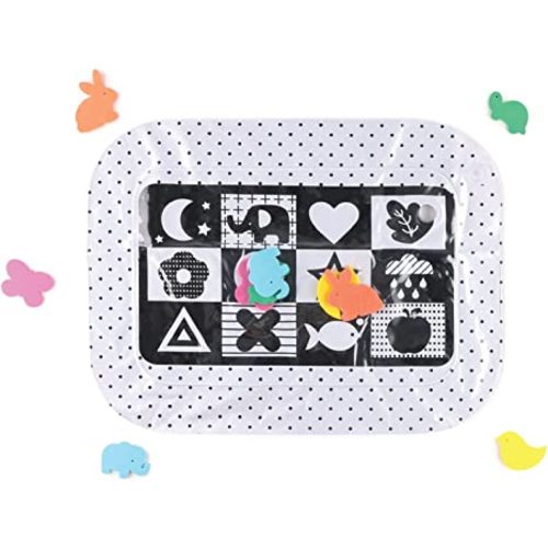 The Peanutshell Montessori Water Play Mat | Inflatable Sensory Development Toy & Tummy Time Mat