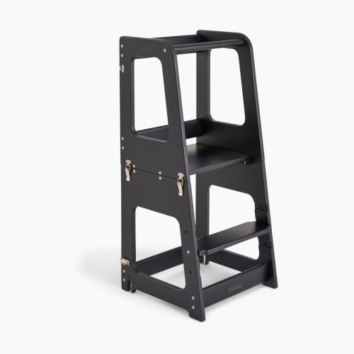 Piccalio Mini Chef 2-in-1 Convertible Toddler Tower - Black