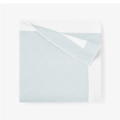 Pale Blue Cashmere Baby Blanket – Elegant Baby